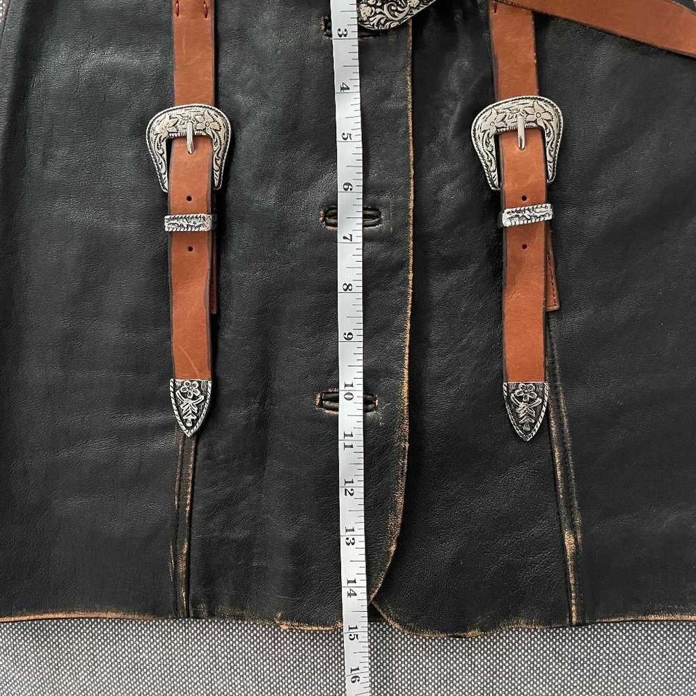 Acne Studios Leather Runway Skirt SS22 - Picture 8 of 10